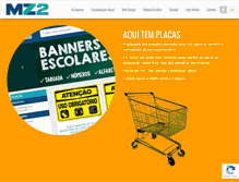 Tablet Screenshot of mz2.com.br